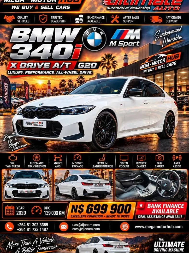 2020 BMW 340I G20 MSPORT XDRIVE