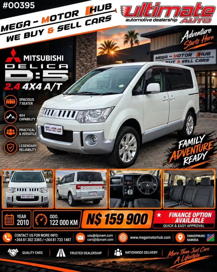 2010 Mitsubishi DELICA  D4 2.4 4X4 A/T